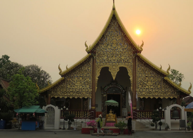 Thailand Travel - Chiang Mai Temples - 5 - Wat Chedi Luang