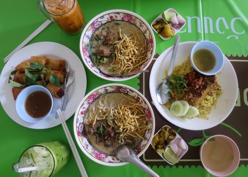 authentic thai cuisine - thailand meal
