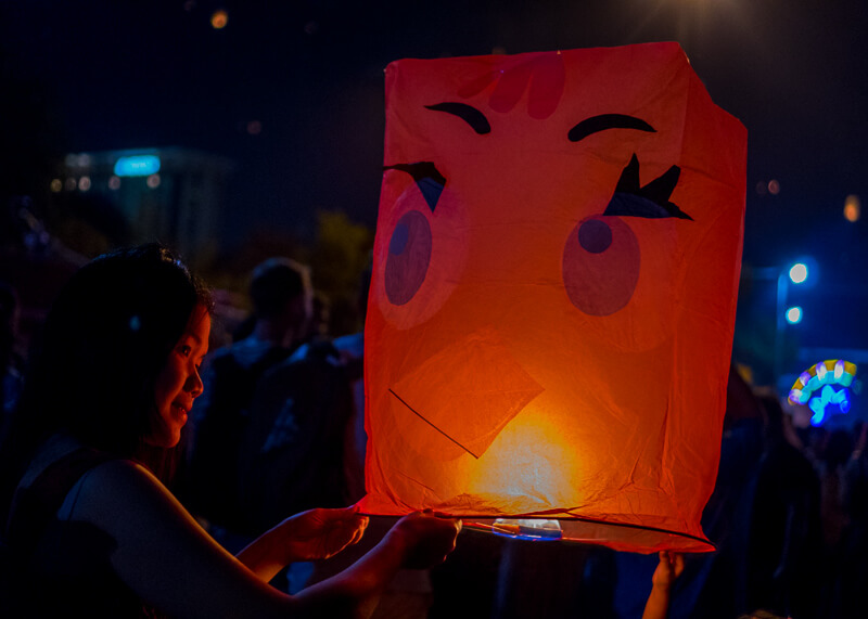 Loy Krathong Chiang Mai lantern festival - cute lantern