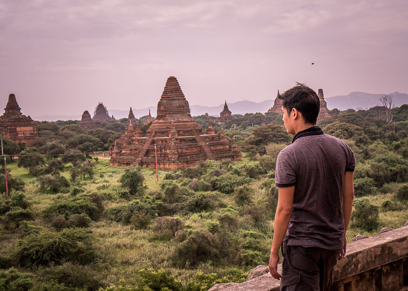 Bagan travel blog - Shwegugyi Temple stunning viewpoints