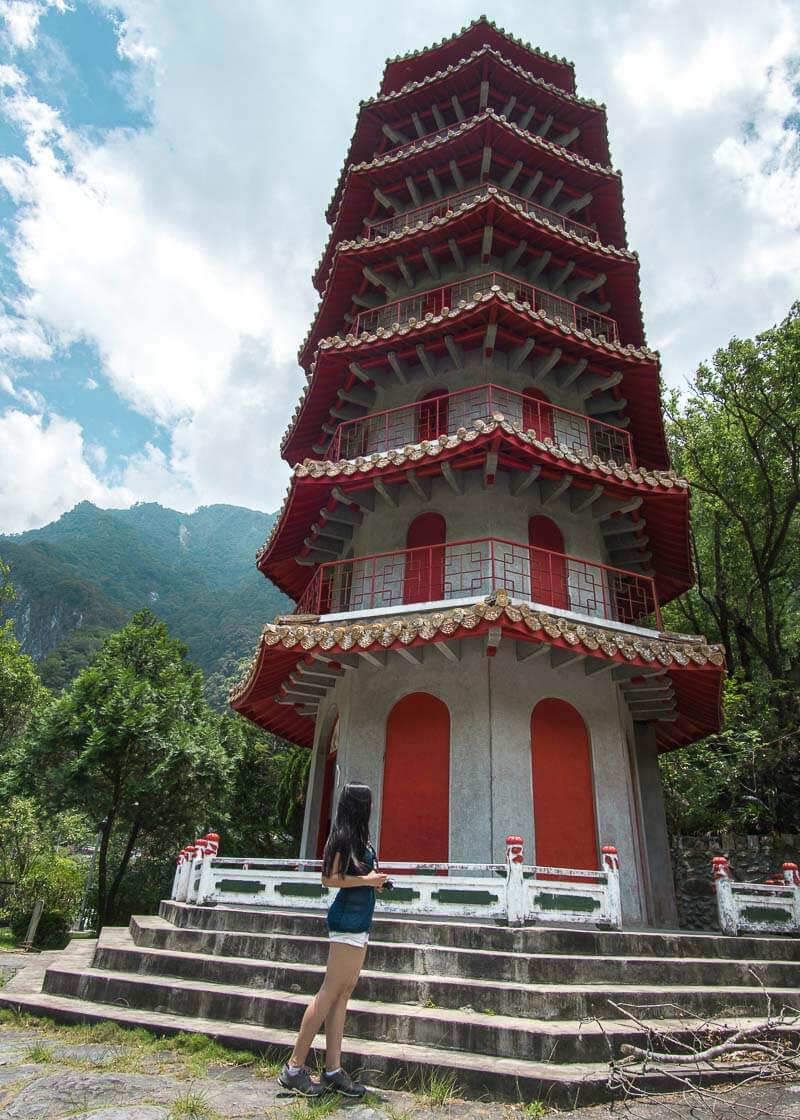 modern nomadic lifestyle - hualien taroko gorge tower