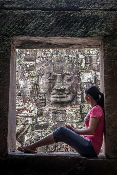 Siem Reap Travel Blog - Bayon in Angkor Thom