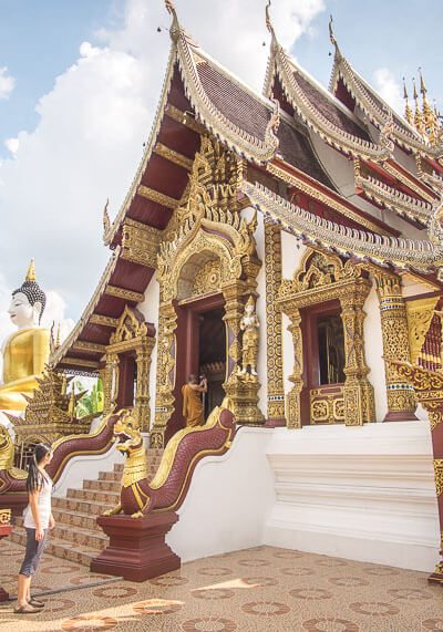 chiang mai travel blog - thai temple