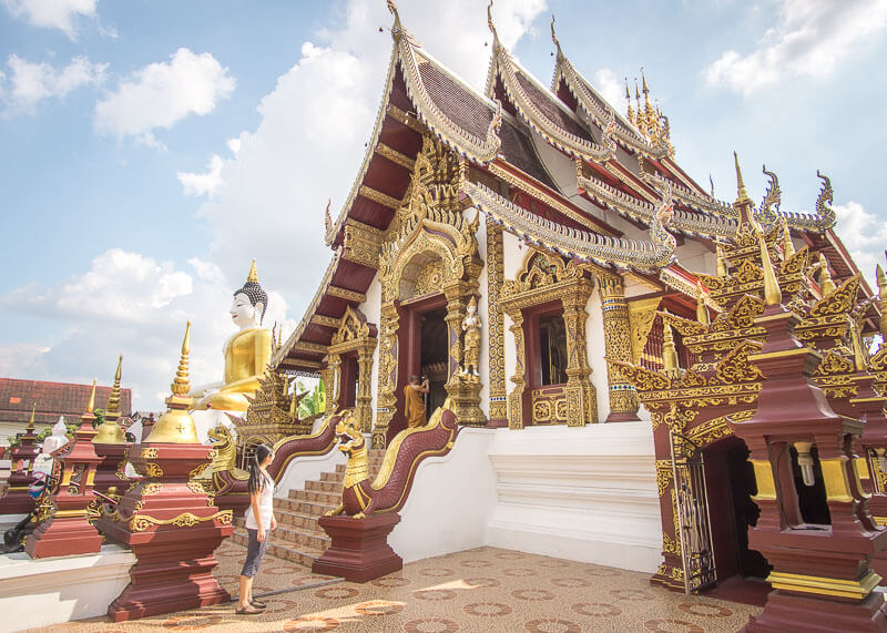 chiang mai travel blog - thai temple