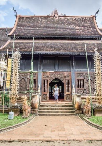 chiang mai trip blog - Wat Lok Molee temple