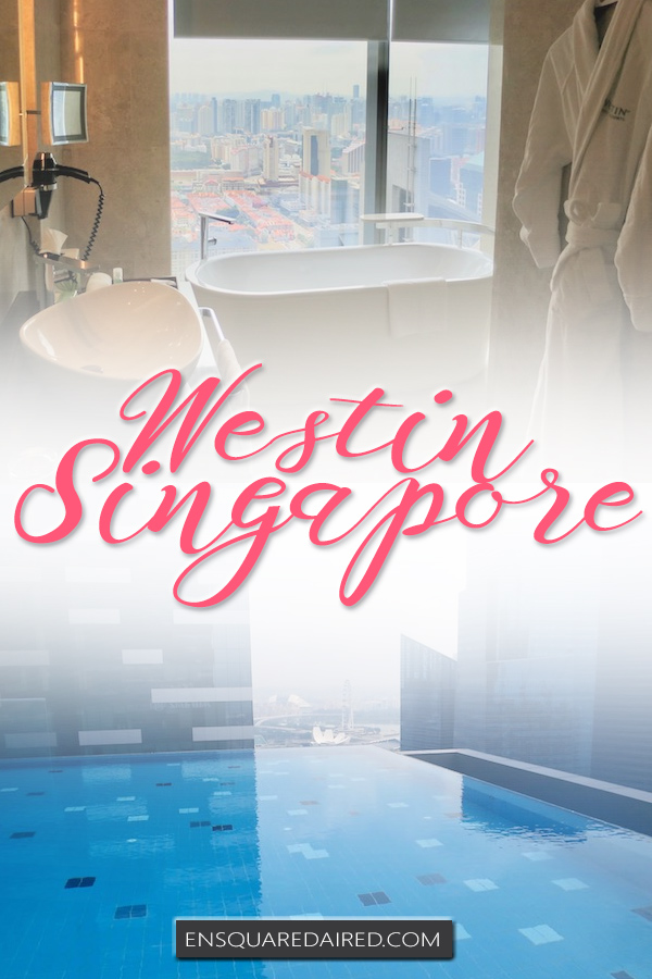 Westin Singapore review - pin